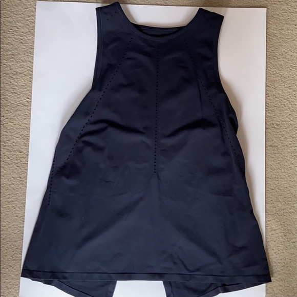 Athleta Tops - Athleta Foothills Tank Navy M